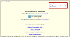 Desktop Screenshot of helmut-wick.de